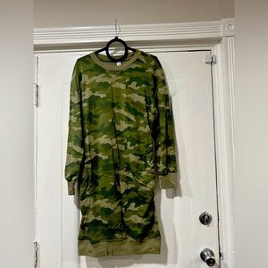 Camo Maternity Dress